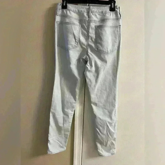 Athleta Sculptek Light Blue Skinny Jeans stretchy Sz 10 - Picture 3 of 6
